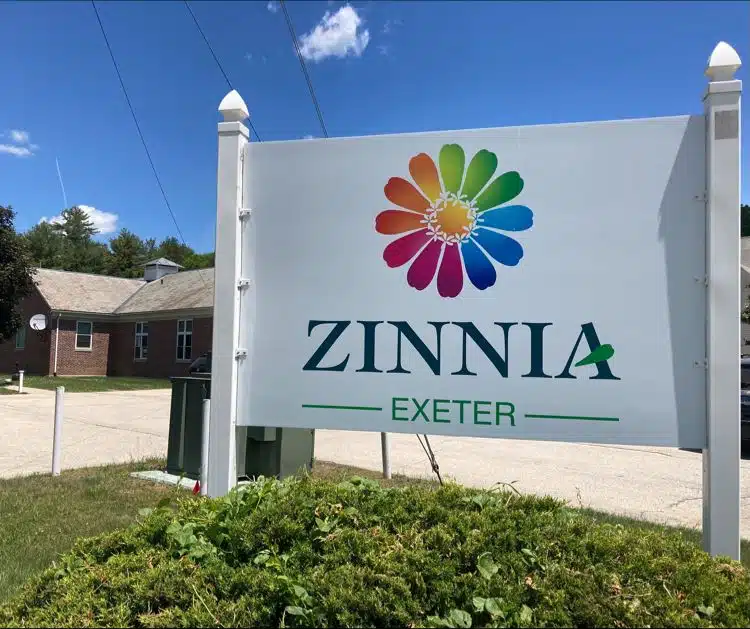 Zinnia Exeter treatment facility